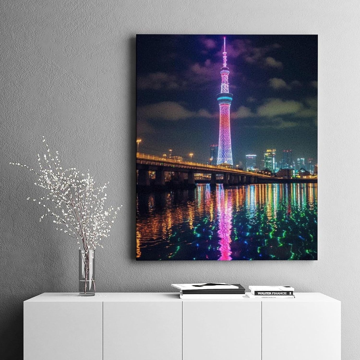 Amazon.co.jp: 東京スカイツリー ポスターアートパネル 壁の絵